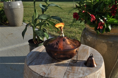 8" Torch - Copper Burn