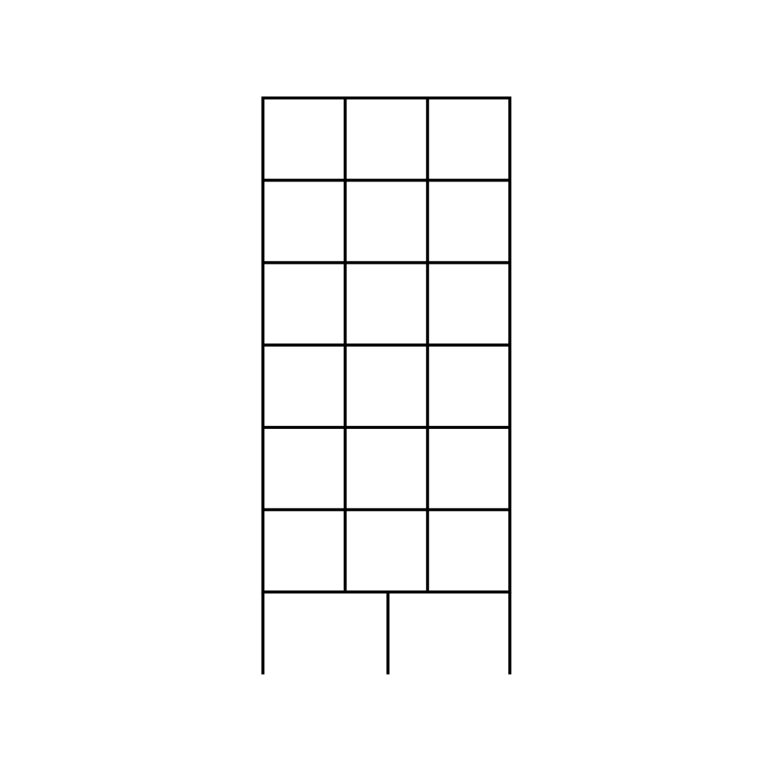 Big Grid Trellis 6' x 3'