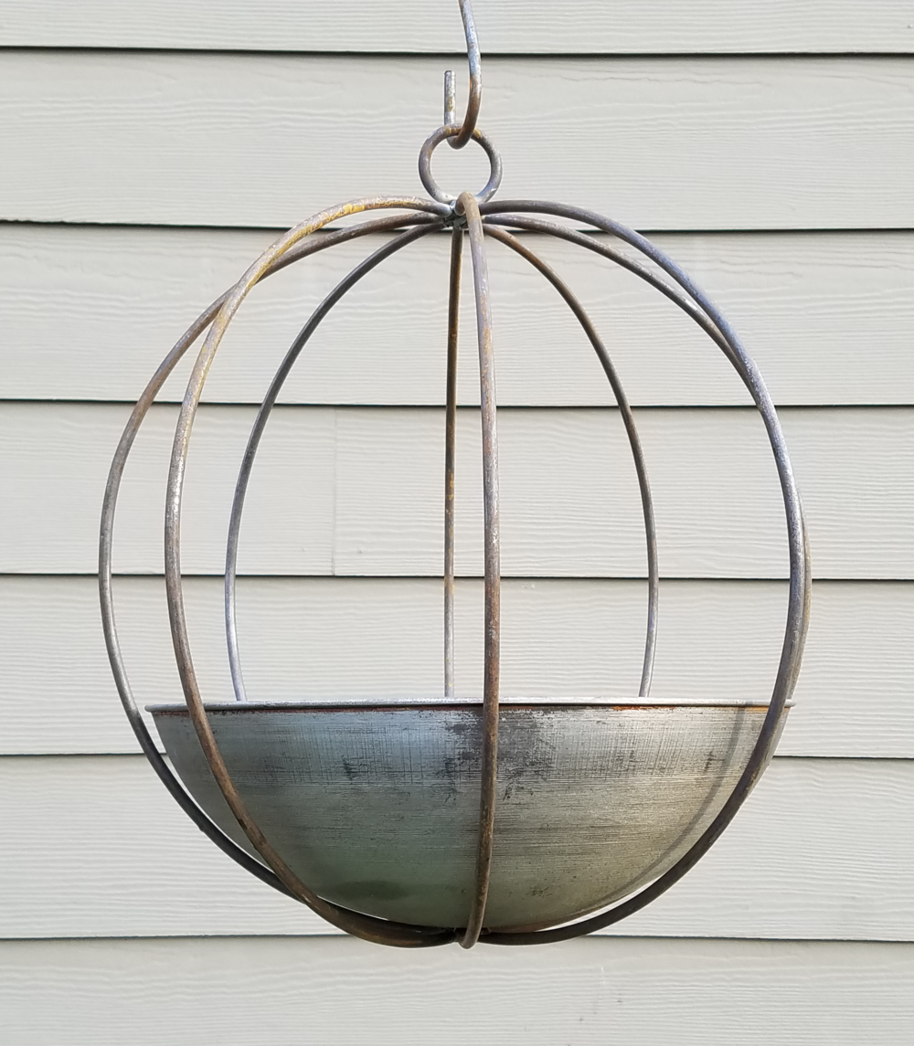 14" Wok Planter - Mild Steel