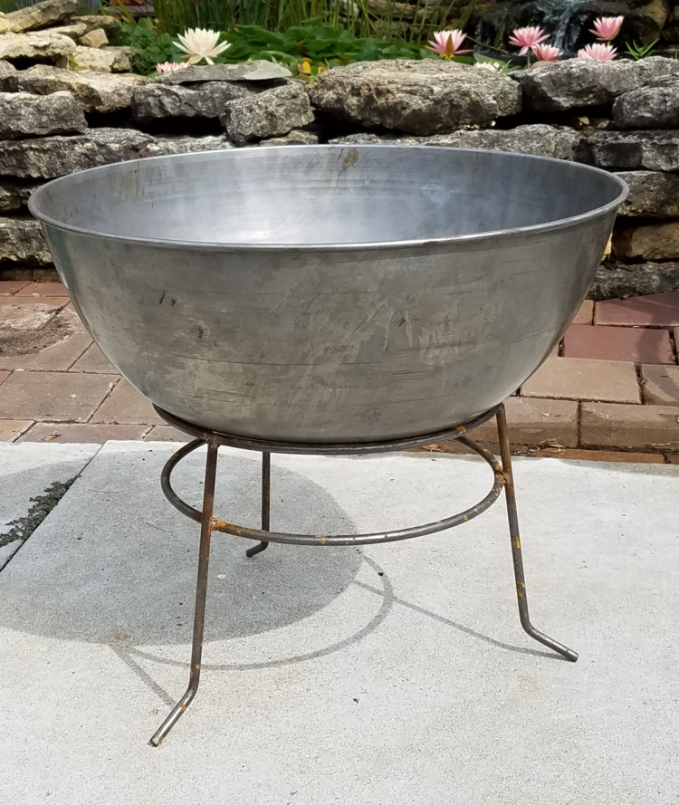 23" Wok Planter - Mild Steel