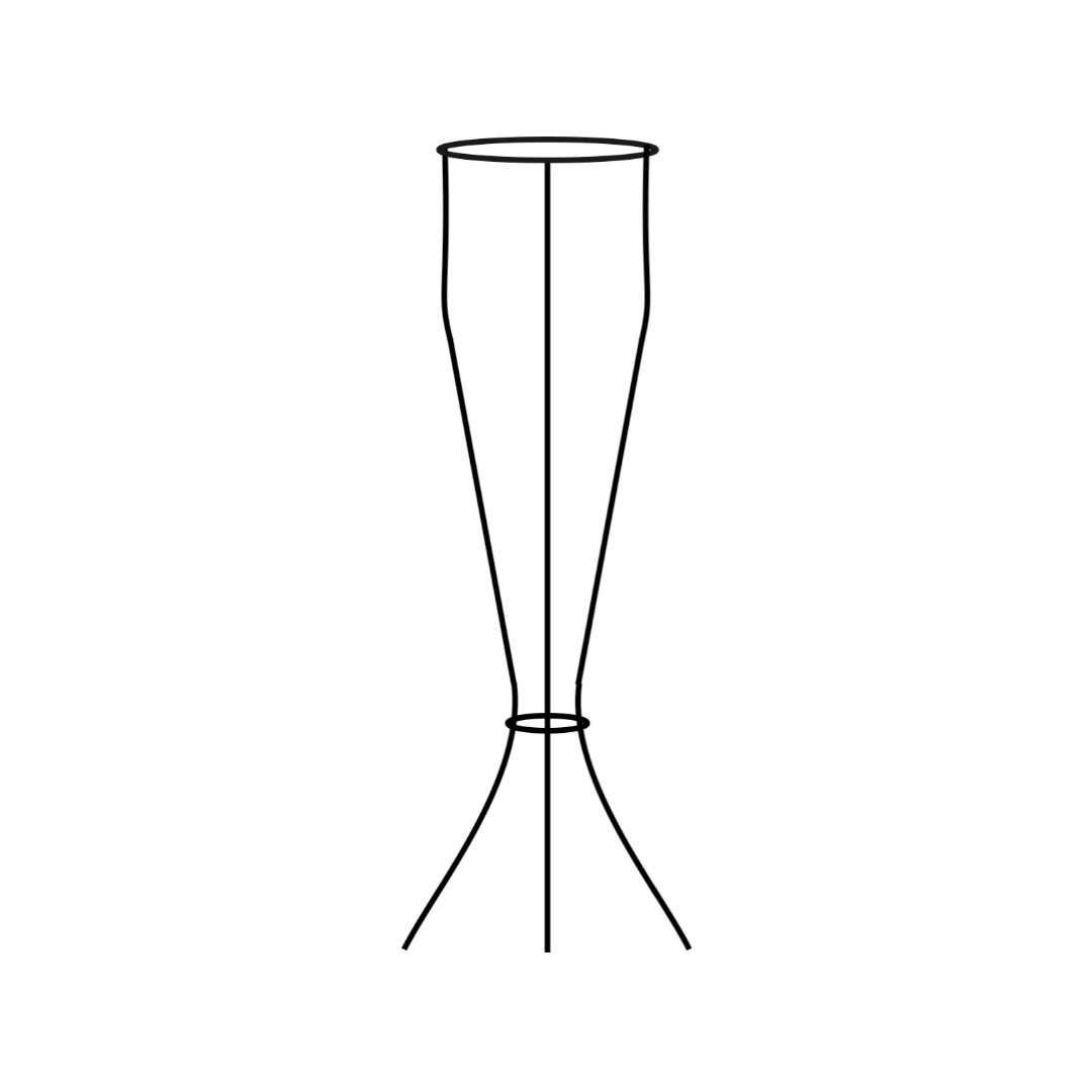 Tall Triple Leg Stand- 8"