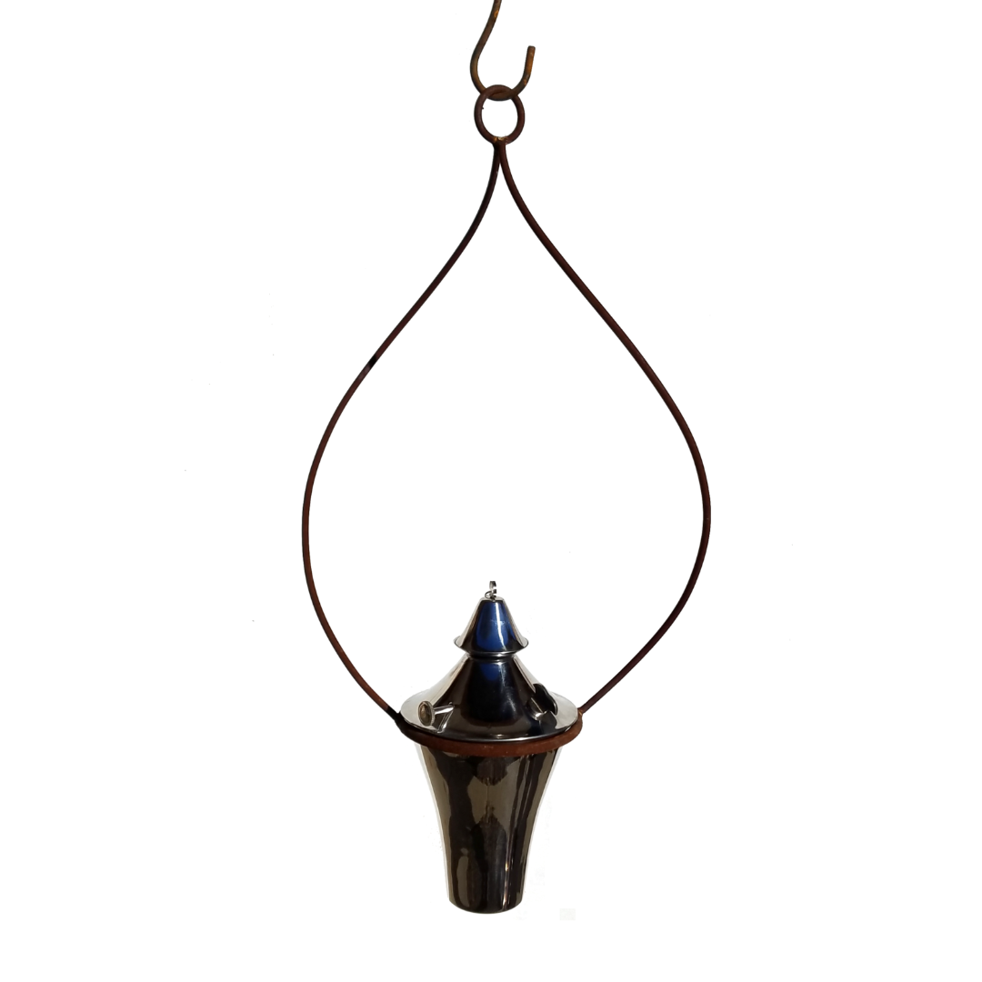 Twisted Hanging Pot Holder - 6"